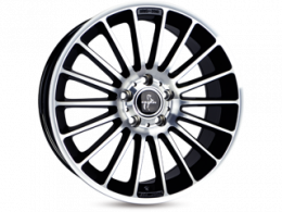 Keskin Tuning KT15 9,5x19 5*112 Et:45 Dia:66,6 Black_Front_Polish