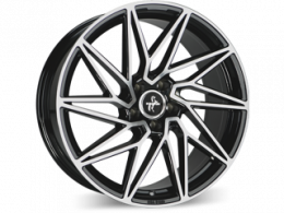 Keskin Tuning KT20 8,5x20 5*112 Et:30 Dia:72,6 Black_Front_Polish
